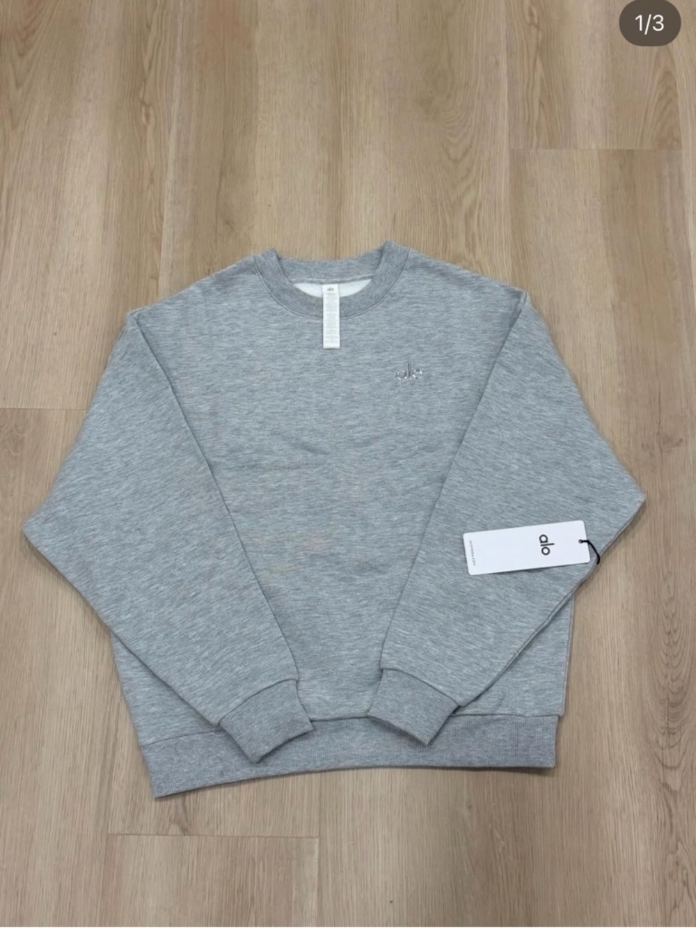 ALO Yoga Men's Crewneck Sweatshirt - Heather Gray